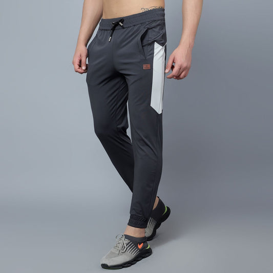 Colourblock jogger with drawstring Grey Mentoos