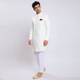 Awadhshree Indo Western White