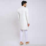 Awadhshree Indo Western White