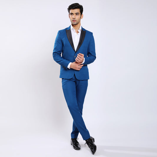 Mentoos Rama Blue Tuxedo Suit