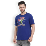 Men's Stylish & Comfy Printed T-Shirt - Blue