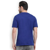 Men's Stylish & Comfy Printed T-Shirt - Blue