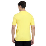 Mentoos Men's Cotton Printed Round Neck Half Sleeves T-Shirt.