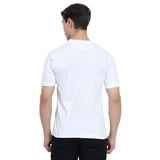 Mentoos Men's Cotton Solid Round Neck Half Sleeves T-shirt