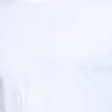 Mentoos Mens Cotton White Solid Round Neck Half Sleeves T-Shirt