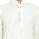 Awadhshree Men's Yellow Cotton Blend Kurta Pajama Set - Elegant Ethnic Wear For All Occasions