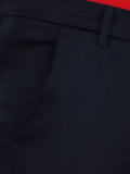 Slim fit flat front chinos___Grey