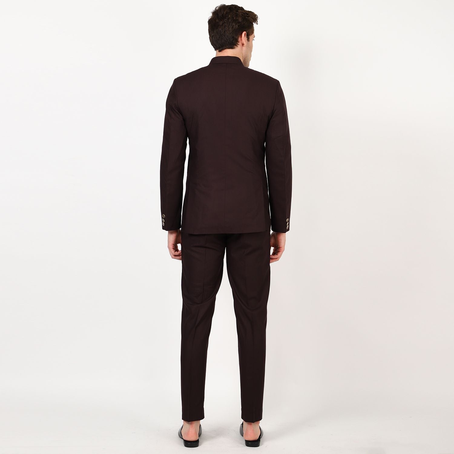 Jodhpuri Bandgala Suit Brown